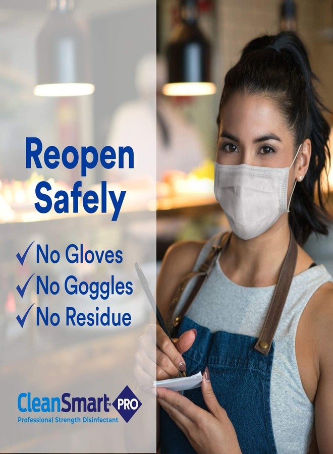 CleanSmart Hospital Grade Disinfectant, Kills 99.9% of Viruses and Bacteria, Hypochlorous Acid Technology, EPA Registered, 23 oz, (Pack of 6) (HOCL) - Image 2